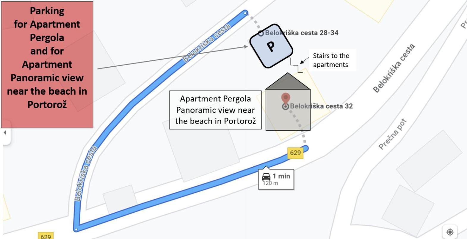 Apartment Pergola ปอร์โตรอซ ภายนอก รูปภาพ